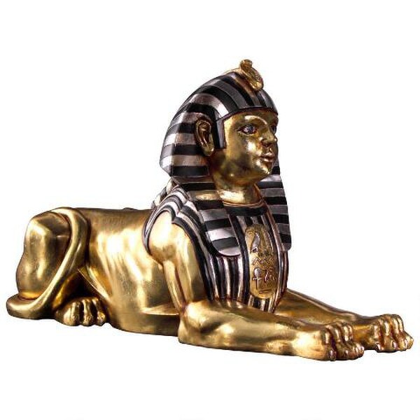 Giant Sculptures Sphinx Statue Fiberglass Display Props Egyptian Statuary